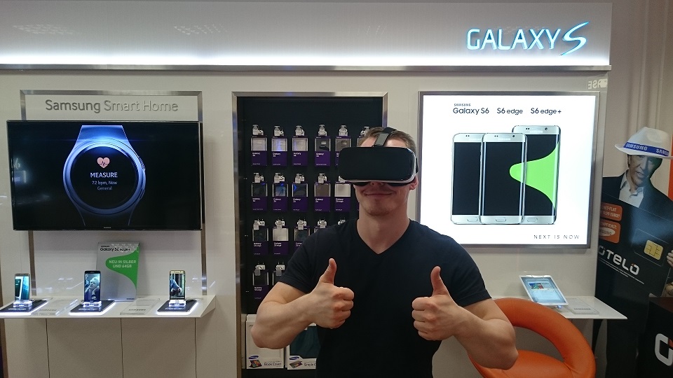 Die Gear VR hat im Test mit dem Samsung Galaxy S7 bestanden.