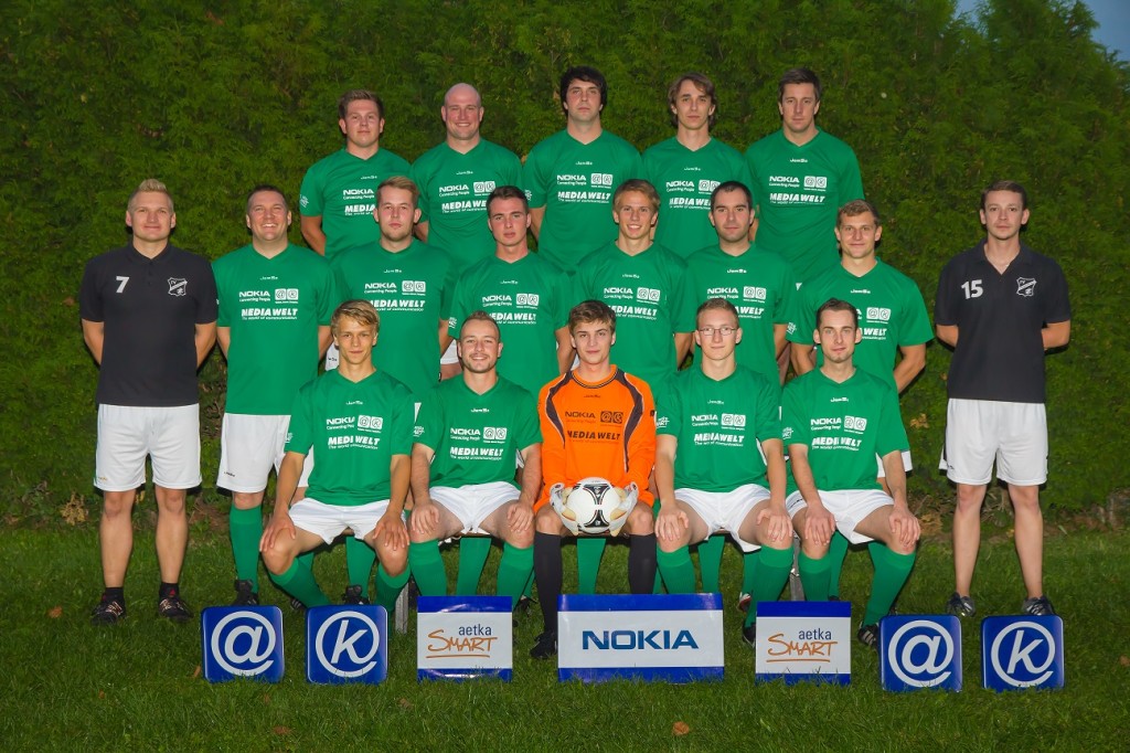 Die 3.Männer Mannschaft in der Saison 2013-2014.