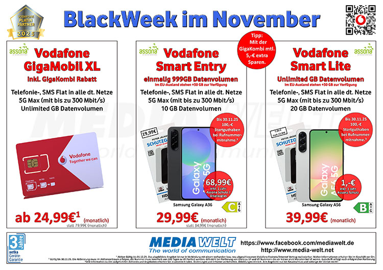 Unsere Monatsangebote November 2025